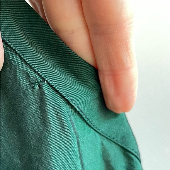 Aspesi Italy Green Rayon Sleeveless Maxi Dress - Picture 7 of 7